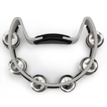 Pearl PTM-10SHX Tamburin mit Halterung mit Schlagzeugstöcken