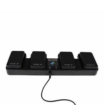 Airturn Quad 500 Bluetooth Fußschalter mit Netzteil
