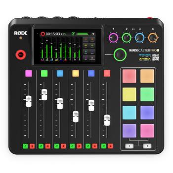 Rode Rodecaster Pro II mit WIME-TX Mikrofon