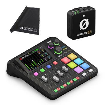 Rode Rodecaster Duo Station mit WIME-TX Mikrofon