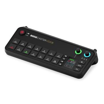 Rode Rodecaster Video Konsole für Audio- und Videoproduktion mit Abdeckung
