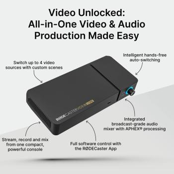 Rode Rodecaster Video Core Konsole für Audio-Video-Produktion