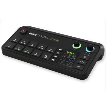 Rode Rodecaster Video S Produktions-Konsole Podmic Bundle