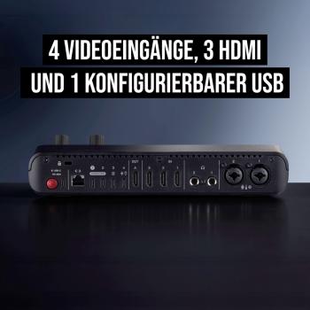 Rode Rodecaster Video S Produktions-Konsole mit Laptopständer SV