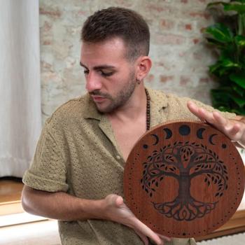 Meinl Sonic Energy Rain Disk 12 Zoll mit Stimmgabel