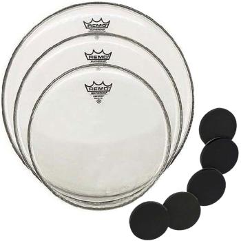 Remo Emperor Coated Pack 12-13-16  Fell-Set