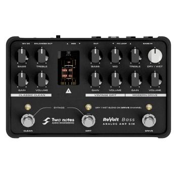 Two Notes ReVolt Bass Preamp Simulator mit Kabel