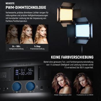 Neewer Flächenleuchte RGB1200 LED Videoleuchte