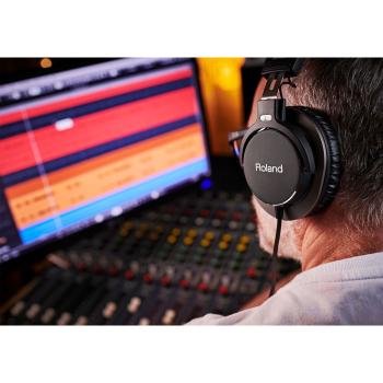 Roland RH-300 Studio-Kopfhörer mit Wandhalter