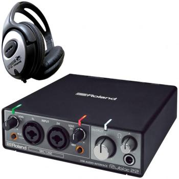 Roland Rubix22 USB Audio-Interface mit Kopfhörer