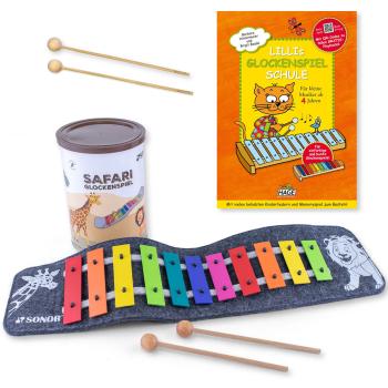 Sonor Glockenspiel Safari mit Lehrbuch und Schlägel