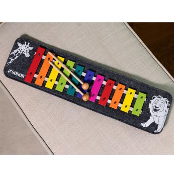 Sonor Glockenspiel Safari mit keepdrum Schlägel