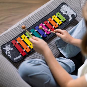 Sonor Glockenspiel Safari mit Lehrbuch und Schlägel