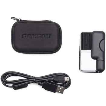 Samson Go Mic USB Mikrofon mit Audiofly InEar Hörer