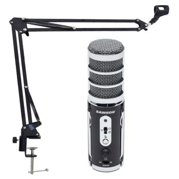 Samson Satellite USB-Mikrofon mit Gelenkarm-Stativ