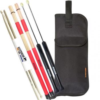 Roland SB-B10 Stickbag mit Switchbrush mit Rods mit Schlagzeugstöcken