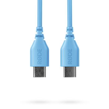 Rode USB-Kabel SC22-B USB-C auf USB-C Kabel 30cm Blau