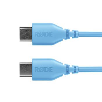 Rode USB-Kabel SC22-B USB-C auf USB-C Kabel 30cm Blau