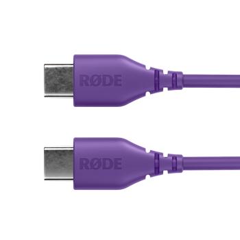 Rode USB-Kabel SC22-PU USB-C auf USB-C Kabel 30cm Lila
