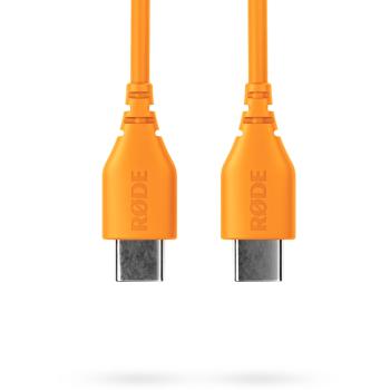 Rode USB-Kabel SC22-O USB-C auf USB-C Kabel 30cm Orange