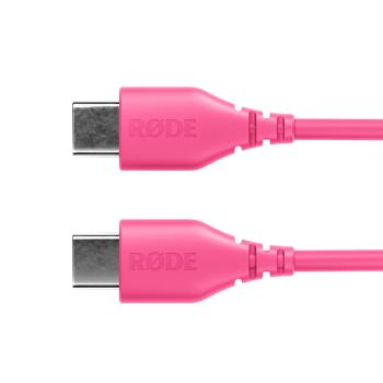 Rode USB-Kabel SC22-P USB-C auf USB-C Kabel 30cm Pink