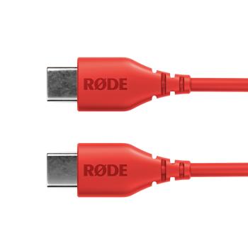 Rode USB-Kabel SC22-R USB-C auf USB-C Kabel 30cm Rot