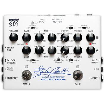 EBS Vorverstärker SCSP Stanley Clarke Signature Akustik-Preamp