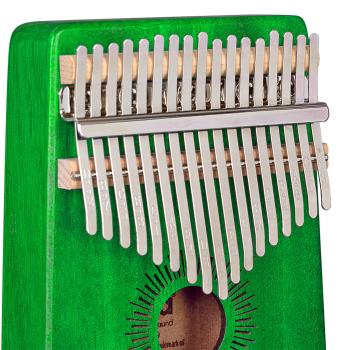 Sela SE248 Kalimba Mahagoni 17 Grün