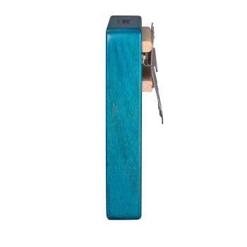 Sela SE249 Kalimba Mahagoni 17 Blau mit Tuch