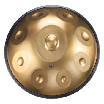 Sela Nomo SE400 Handpan D-Kurd Edelstahl mit Pflegemittel