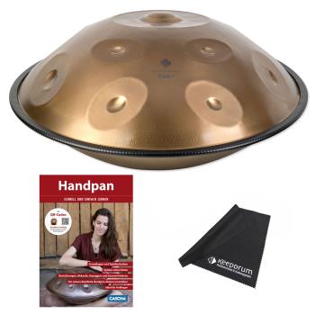 Sela Handpan SEHP201 Harmony D-Kurd Edelstahl mit Lehrbuch