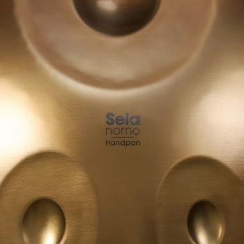 Sela Handpan SEHP400 Nomo D-Kurd Edelstahl mit Pflegemittel