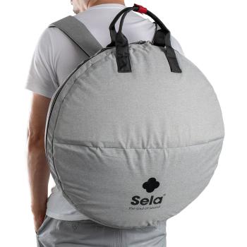 Sela Handpan SEHP400 Nomo D-Kurd Edelstahl mit Pflegemittel