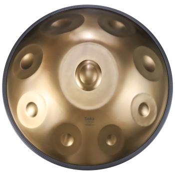 Sela Nomo sehp401 Handpan D-Kurd Edelstahl 12 Töne mit Pflegemittel