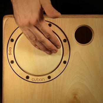 Sela Schlagfläche SE-ION2 Ion Cuban für Cajon mit Sitzpad