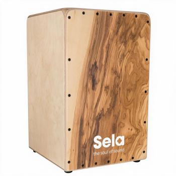 Sela Cajon SE-MC1 Maestro Olea mit Tasche und Sitzpad Rot