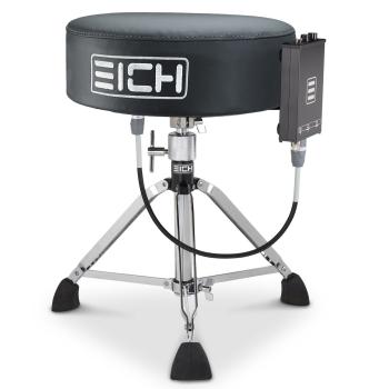 Eich Hocker DBC400R Subwoofer-Hocker Leder Komplett-Set mit Taschen