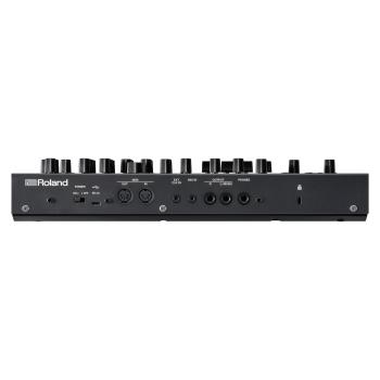 Roland SH-4d Desktop Synthesizer mit Kopfhörer