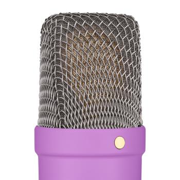 Rode NT1 Signature Purple Mikrofon Lila mit Gelenkarm