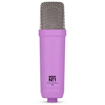 Rode NT1 Signature Purple Mikrofon Lila mit Gelenkarm