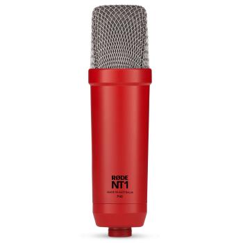 Rode NT1 Signature Red Mikrofon mit Gelenkarm