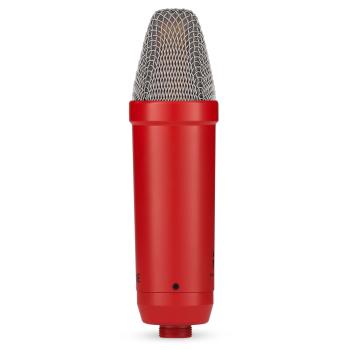 Rode NT1 Signature Red Mikrofon Rot mit Stativ in Rot
