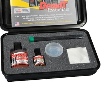 Caig DeoxIT Pflege-Set SK-GXMD Gold für Vakuumröhren-Kontakte mit Mikrofasertuch