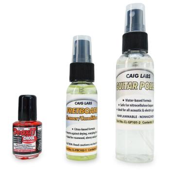 Caig Pflege-Set SK-GM30 für Gitarren