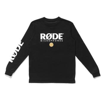 Rode Logo Langarm-Shirt Schwarz