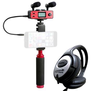 Saramonic Smartmixer Audio-Interface mit Kopfhörer