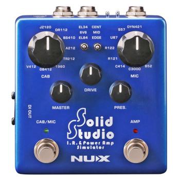 NUX NSS-5 Solid Studio Ampsimulator mit Klinkenkabel