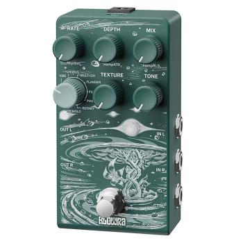 Klowra Effektgerät Sprout Modulation Pedal mit Kabel