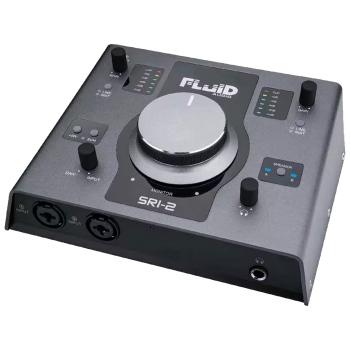 Fluid Audio Interface SRI-2 Interface und Monitor-Controller mit Kopfhörer
