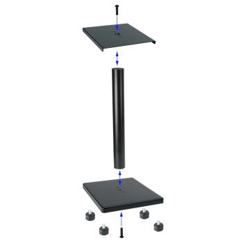keepdrum Lautsprecher-Stative SS040 Höhe 55cm 1 Paar
